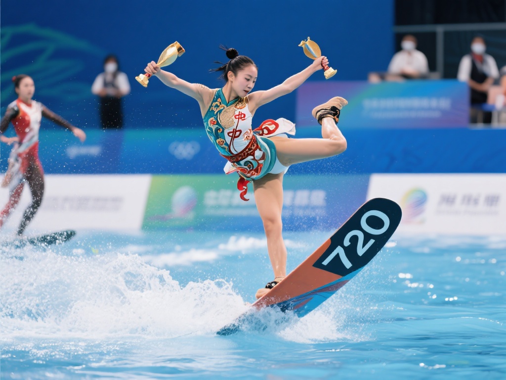 徐汇妍之所以能夺金，不仅靠独特的中国风元